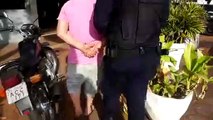 Homem é detido após empinar moto na frente da GM