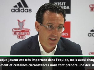 Arsenal - Emery: "Ozil et Kolasinac n'ont pas l'esprit à 100 % sur le jeu"