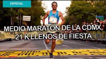 La fiesta del Medio Maratón de la Ciudad de México