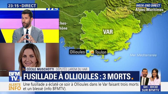 Var: au moins trois morts et un blessé dans une fusillade à Ollioules