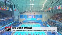 2019 World Aquatics Championship ends in Gwangju