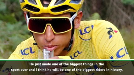 Team pays tribute to 'humble' Tour winner Bernal