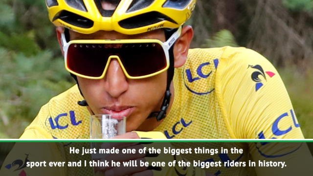 Team pays tribute to 'humble' Tour winner Bernal