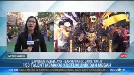 Ribuan Wisatawan Hadiri Banyuwangi Ethno Carnival 2019