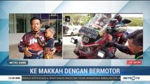 Pria Jambi Ini Naik Motor ke Makkah Demi Hajikan Ibunda