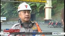 Erupsi Gunung Tangkuban Parahu, Sat Brimob Polda Jabar Gerak Cepat Lakukan Pengamanan
