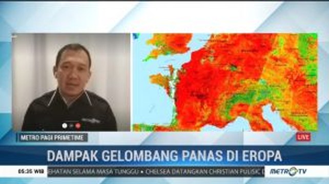 Eropa Dilanda Gelombang Panas, Warga Diimbau Tinggal di Rumah
