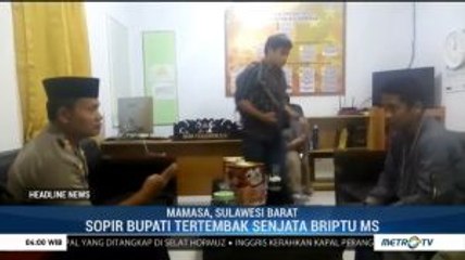 Penembak Peluru Nyasar Sopir Bupati Mamasa Diperiksa