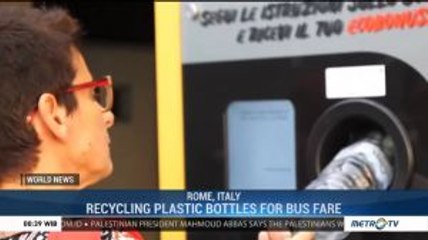 Recycling Plastic Bottles for Bus Fare