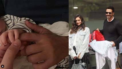 Arjun Rampal announces his baby boy name on Social Media; Check out | FilmiBeat