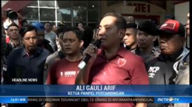 Final Piala Indonesia Putaran Kedua antara PSM vs Persija Ditunda