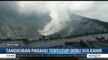 Tangkuban Parahu Tertutup Abu Vulkanis