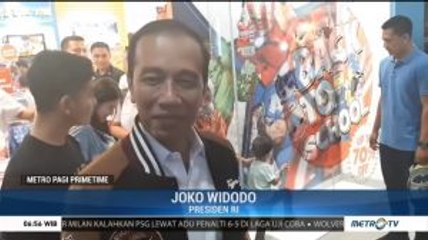 Jokowi Ajak Keluarga Habiskan Malam Minggu di Mal