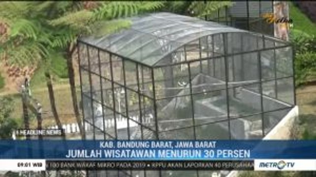 Pascaerupsi Tangkuban Parahu, Wisatawan di Lembang Turun 30 Persen