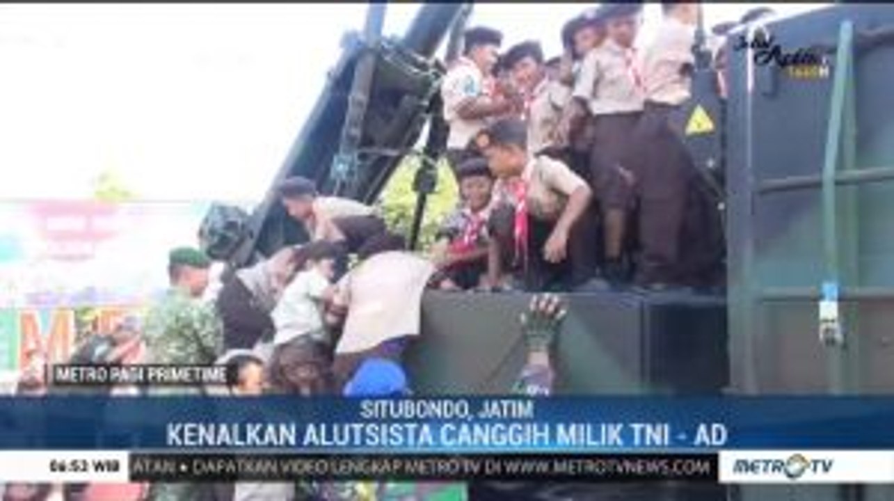 Pameran Alutsista TNI AD di Jalur Pantura