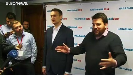 L'opposant russe Alexeï Navalny bloqué en Russie