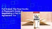 Full E-book The Final Hurdle: A Physician's Guide to Negotiating a Fair Employment Agreement  For