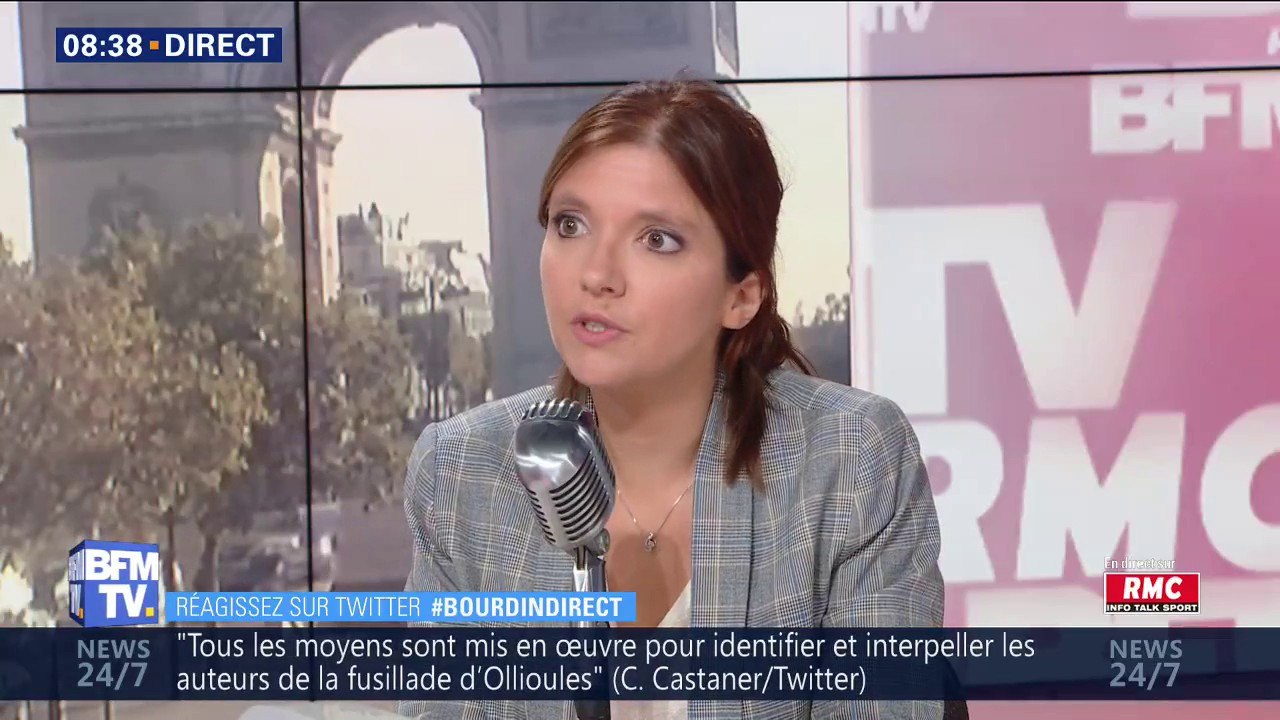 Aurore Bergé sur les permanences LaREM saccagées: "On cherche à générer un sentiment de peur parmi les parlementaires"