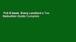 Full E-book  Every Landlord s Tax Deduction Guide Complete