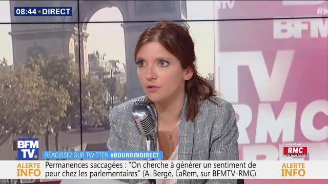 Aurore Bergé: On a le droit d'avoir des divergences mais on n'a pas le droit de contraindre par la force le vote des parlementaires