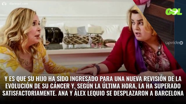 La última hora de Ana Obregón: Álex Lequio ingresado (y hay resultados)