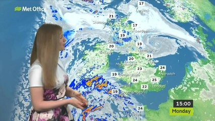 MET Office Weather Report (National) - 29th July 2019
