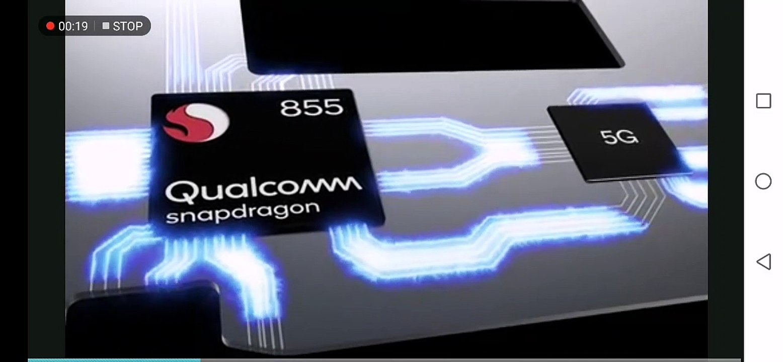 Qualcom Snapdragon 855 processor
