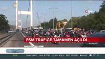 Fatih Sultan Mehmet Köprüsü trafiğe açıldı