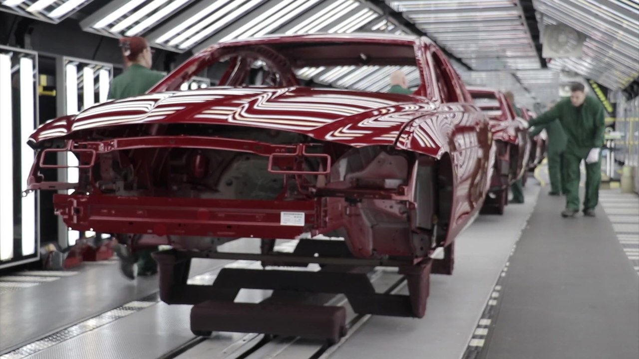 Jaguar Land Rover Castle Bromwich Paint video Dailymotion