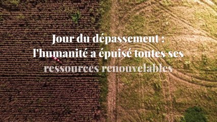 Jour du dépassement : l'humanité a épuisé toutes ses ressources renouvelables pour 2019