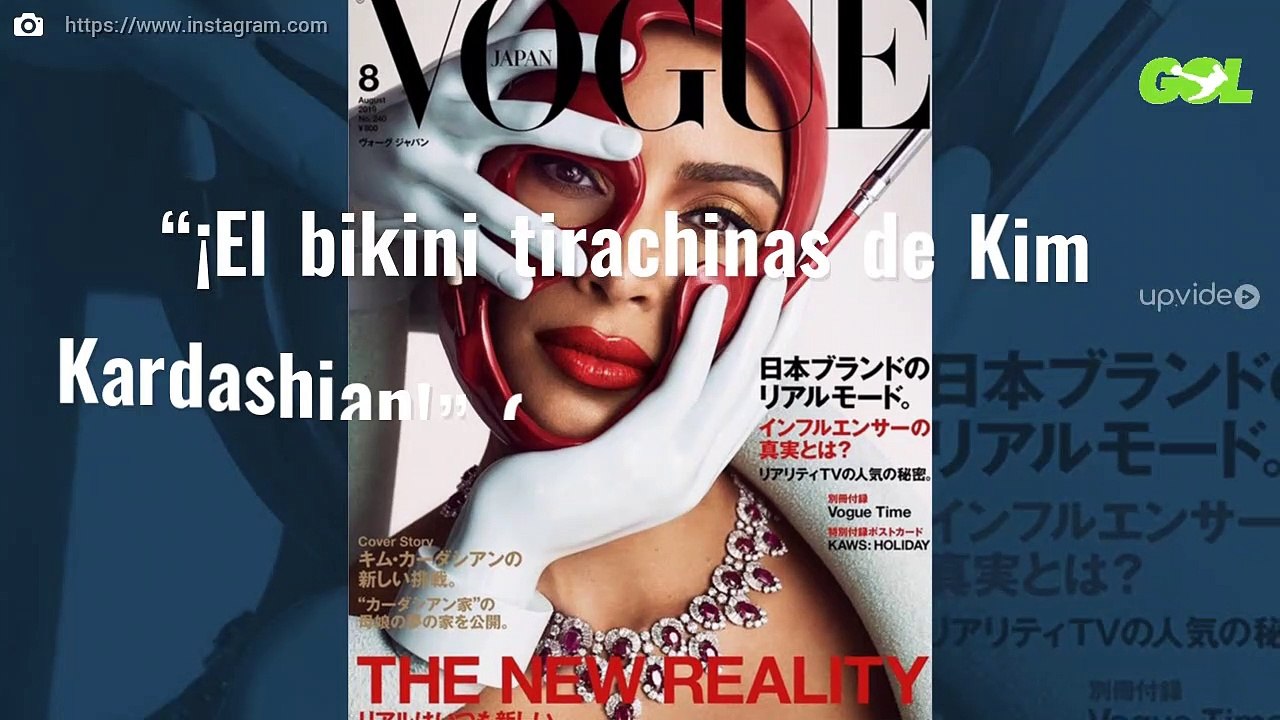 “¡El bikini tirachinas de Kim Kardashian!” (y la foto es el no va más)