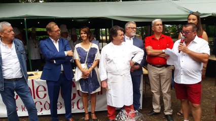 FETE DE L'OIGNON 2019 / L'INAUGURATION DU PRÉSIDENT VALOT ET DU DÉPUTÉ DELATTE (28/07)