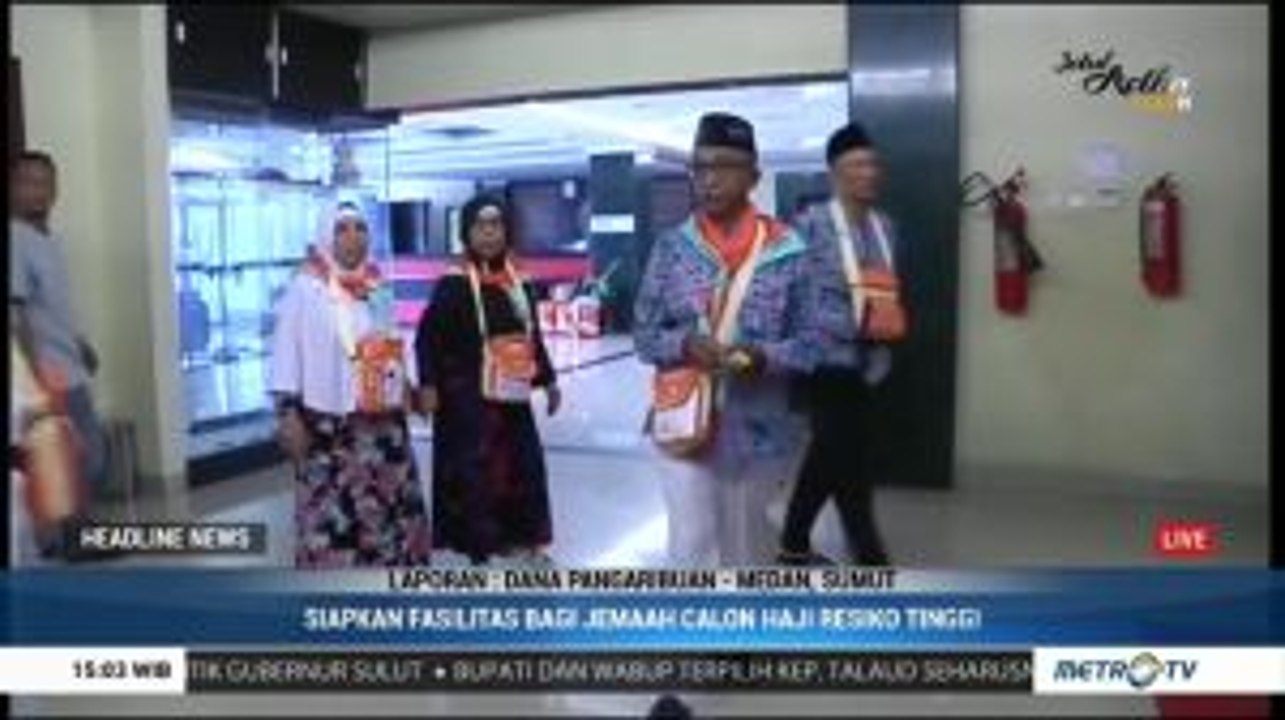 Asrama Haji Medan Siapkan Fasilitas Khusus Bagi Jemaah Berisiko Tinggi