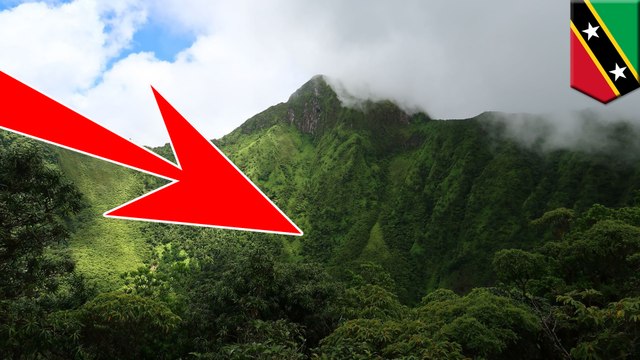 Man survives plunge into Carribbean volcano