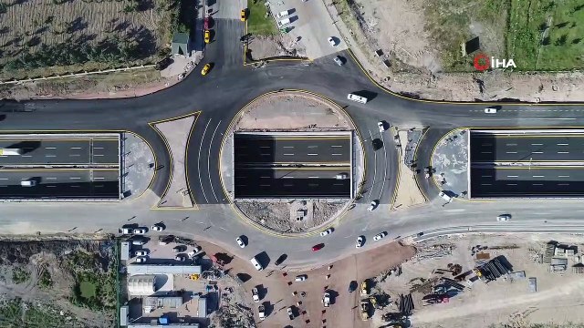 Ayaş Yolu-Sincan OSB önü alt geçidi trafiğe açıldı