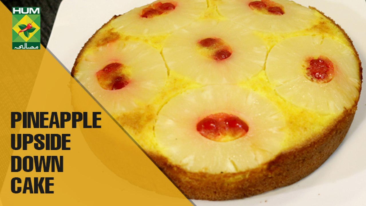Easy To Make Pineapple Upside Down Cake Recipe | Masala TV