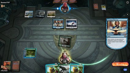 Mono Green vs Azorius Djinn (Standard)