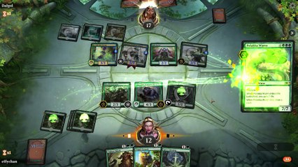 Mono Green vs Simic Merfolk (Standard)