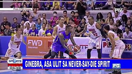 Ginebra, asa ulit sa never-say-die spirit
