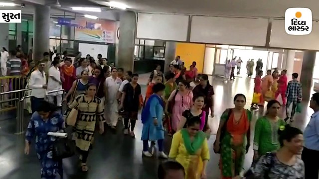 પાલિકા સંચાલિત સ્મીમેર હોસ્પિટલમાં પરિચારિકાઓ અને બ્રધર્સ સ્ટાફ હડતાળ પર ઉતર્યા