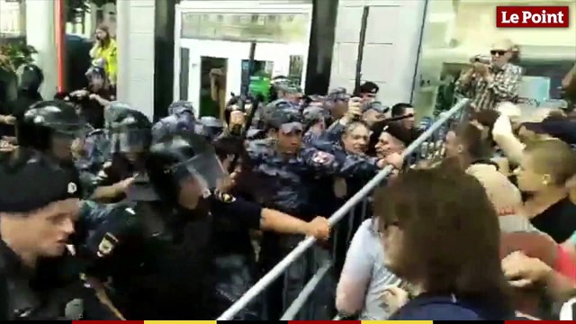 Moscou : plus de 1 000 arrestations samedi 27 juillet lors de manifestation pour des élections libres