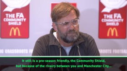 Is the Community Shield a friendly? - Klopp questions importance
