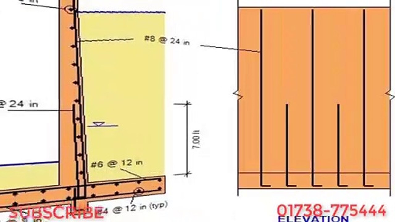 Retaining walls Details vs Engineering detail !!