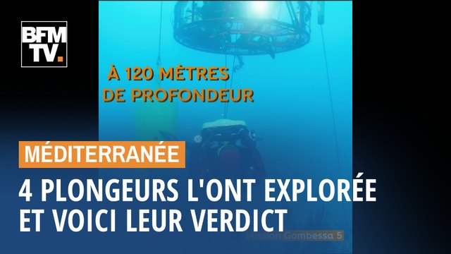 Ces 4 plongeurs ont exploré les fonds de la Méditerranée durant un mois, et voici leur diagnostic