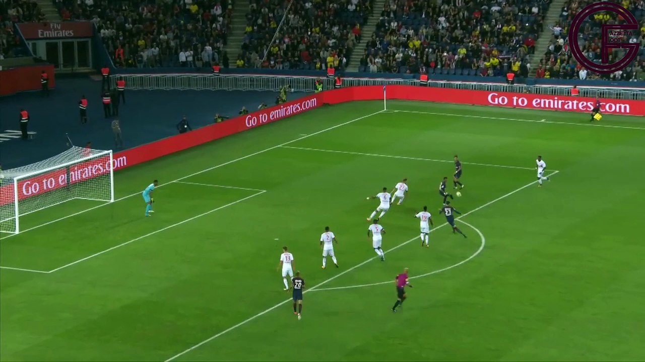 Enchaînement incroyable Neymar (PSG-Toulouse 2017-2018)