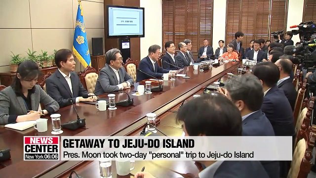 S. Korean government officials taking no summer break and prepare any necessary countermeasures on pending issues