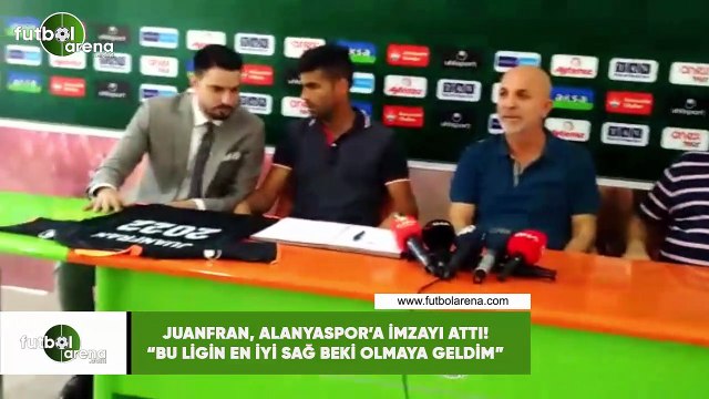 Juanfran, Alanyaspor'a imzayı attı! Bu ligin en iyi sağ beki olmaya geldim