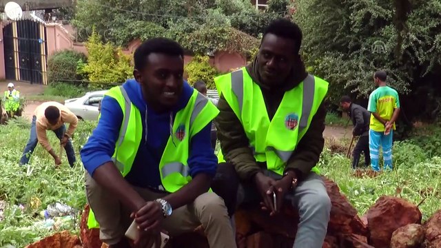 Etiyopya 'ağaç dikme rekoru' için sokaklarda - ADDİS ABABA