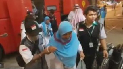 Download Video: Seluruh Jemaah Calon Haji Indonesia Gelombang 1 Tiba di Makkah