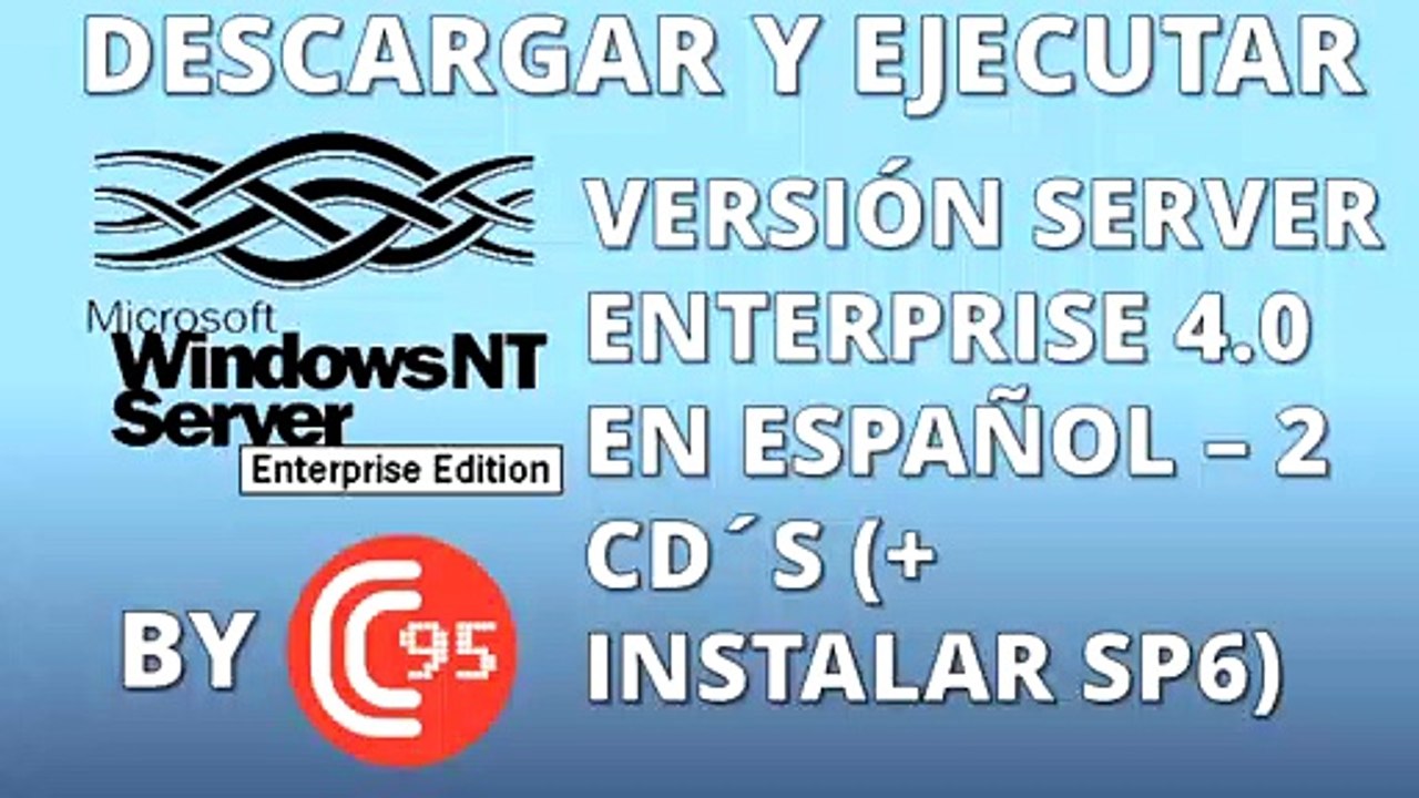 Descargar e instalar Windows NT 4.0 Server Enterprise Edition (+ SP6) - Español - Gratis (1080p_30fps_H264-128kbit_AAC)_x264